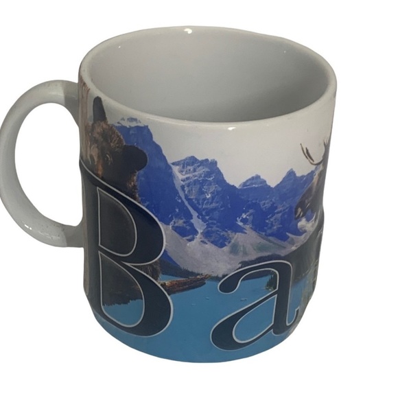 America Ware Other - AMERICA Ware Banff Canada Large Ceramic Mug Coffee Cup